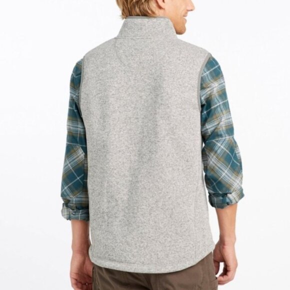 L.L Bean Bean's Sweater Fleece Vest - Picture 2 of 6